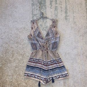 Illa Illa Abstract Romper Size M